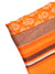 Indian Sunset Orange Buti Pattern Long Scarf